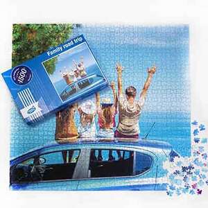 Foto Puzzle w Kształcie Kwadratu 1500 - 68 x 70 cm