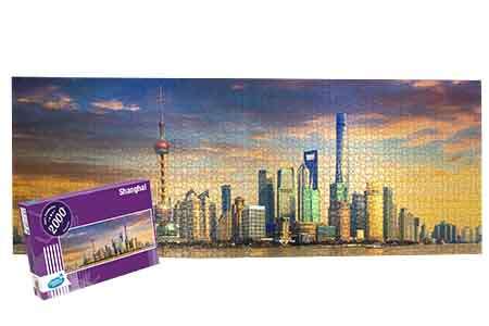 Puzzle ze zdjęciem panoramicznym krajobrazu