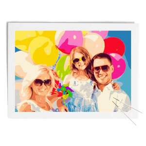 Malowanie po numerach 35x50-Ramka DIY -  Sztuk